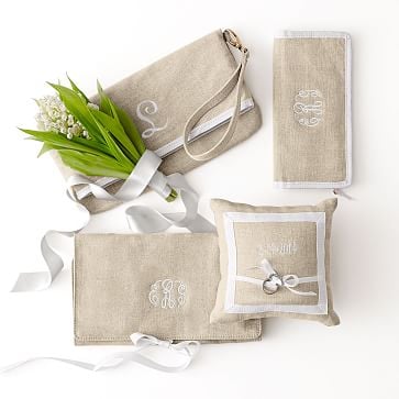 Linen Jewelry Roll