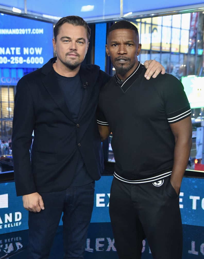 Leonardo DiCaprio and Jamie Foxx