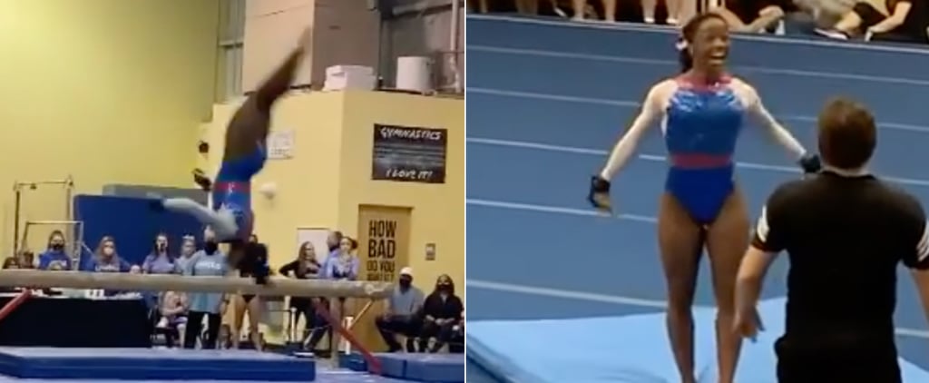 High School Senior Brie Clark Just Casually Landed a Biles on Floor — and She *Nailed* It