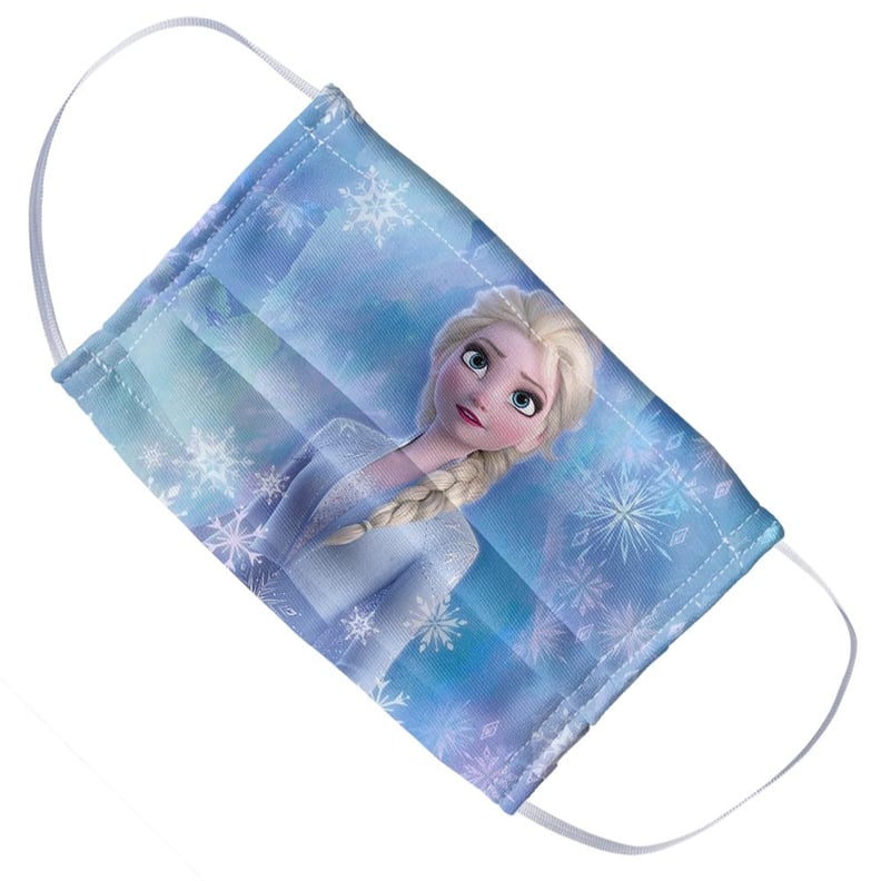 Frozen Elsa Watercolor Cloth Face Mask