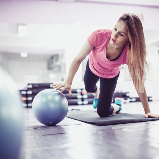 15-Minute Full-Body Pilates Ball Workout