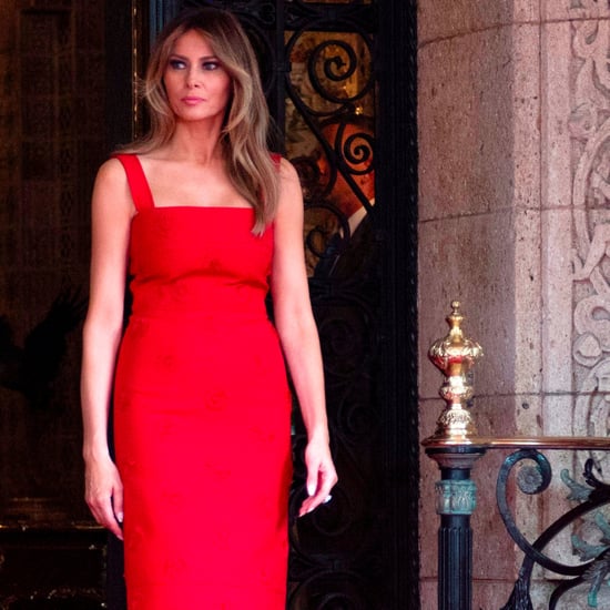 Melania Trump Red Valentino Dress