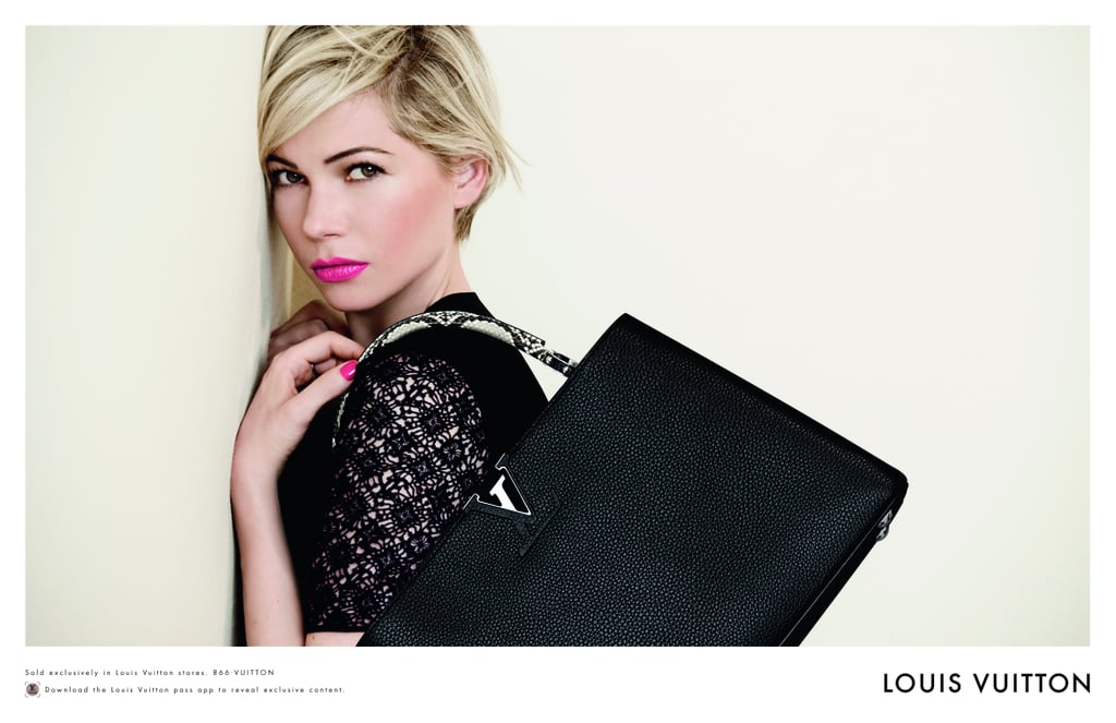 Michelle Williams's Spring 2014 Louis Vuitton Handbag Campaign