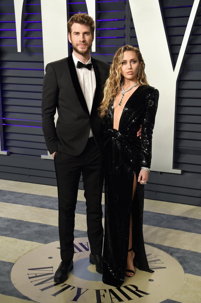 Miley Cyrus and Liam Hemsworth at 2019 Oscars Afterparty