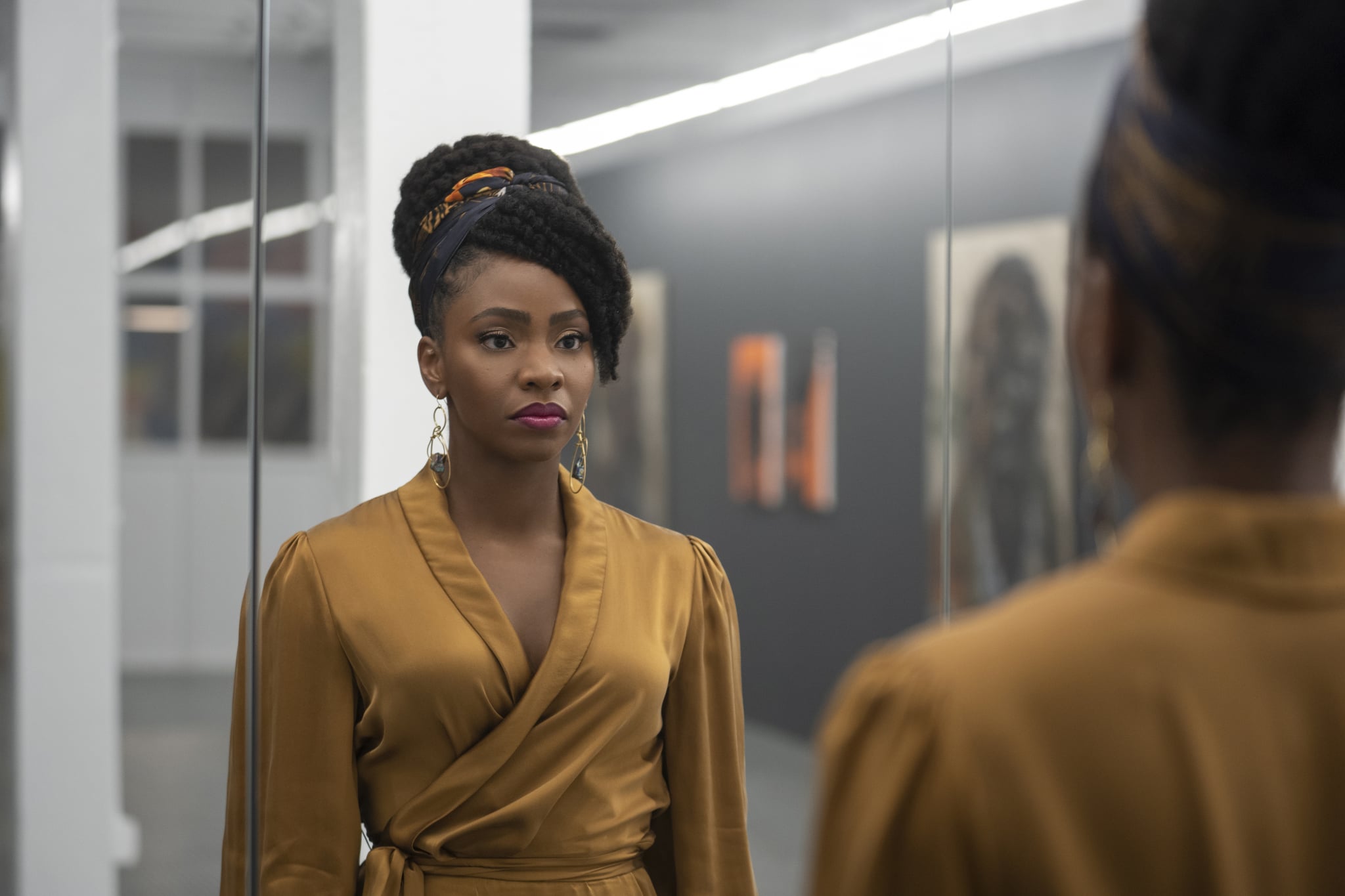 Teyonah Parris as Brianna Cartwright in Candyman, directed by Nia DaCosta.