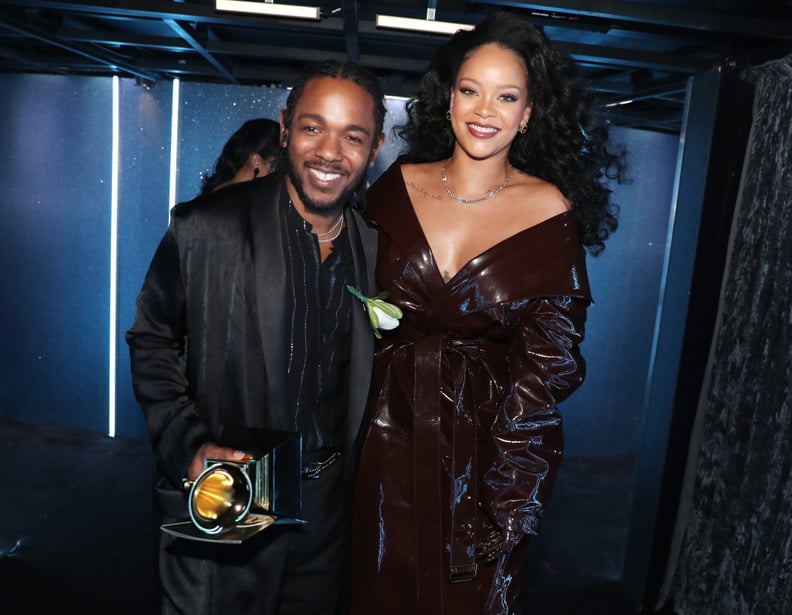 Rihanna's Beauty Look at the 2018 Grammy Awards
