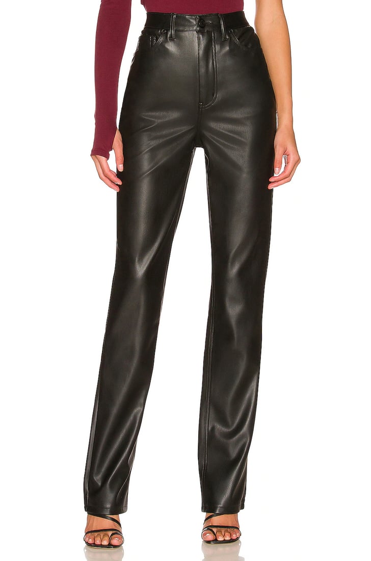 Leather Pants: AFRM Heston Vegan Leather Pants | What to Wear in Vegas ...