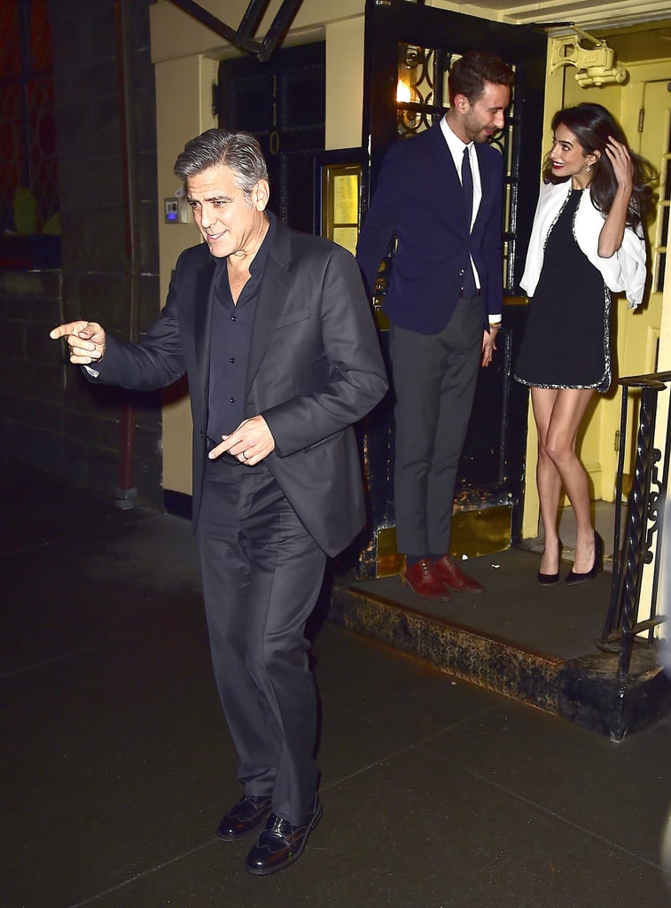 Amal Clooney Wearing a Giambattista Valli Dress 2015