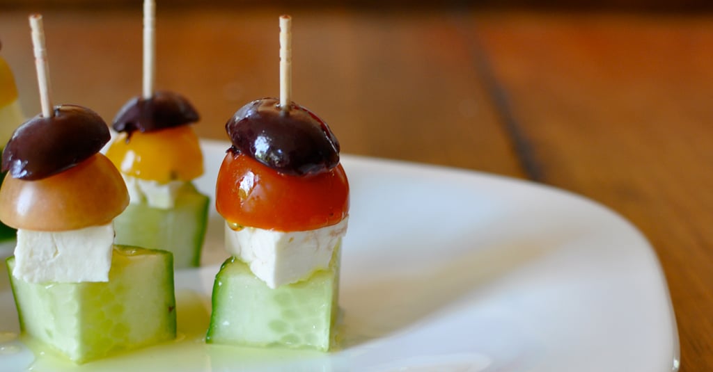 Greek Salad Skewers