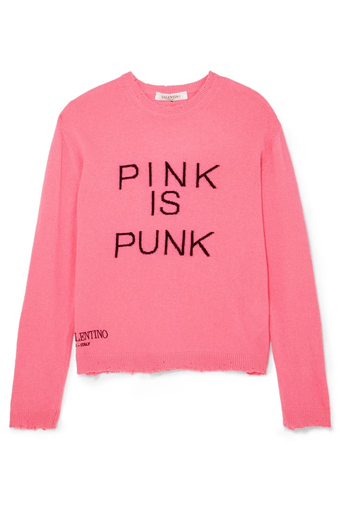 Valentino "Pink Is Punk" Sweater