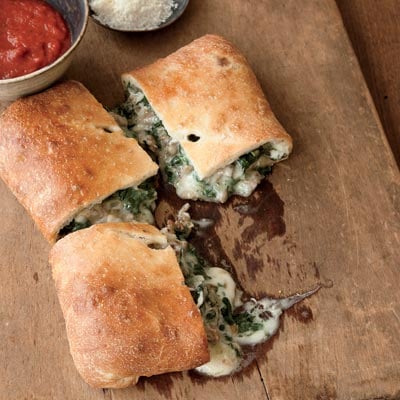 Easy Spinach and Italian Sausage Calzone Recipe | POPSUGAR Food