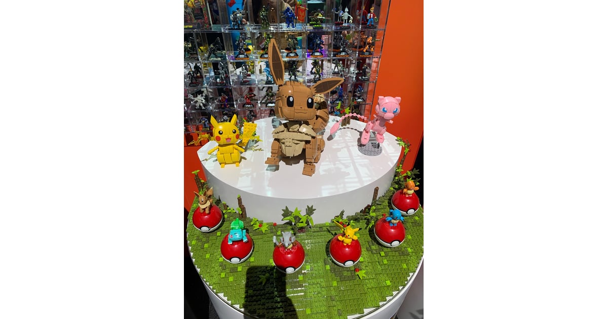 Mega Construx Pokémon Jumbo Eevee | Best New Toys For Kids From Toy Fair 2020 | POPSUGAR Family