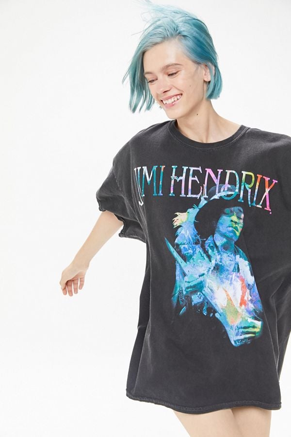 jimi hendrix t shirt dress