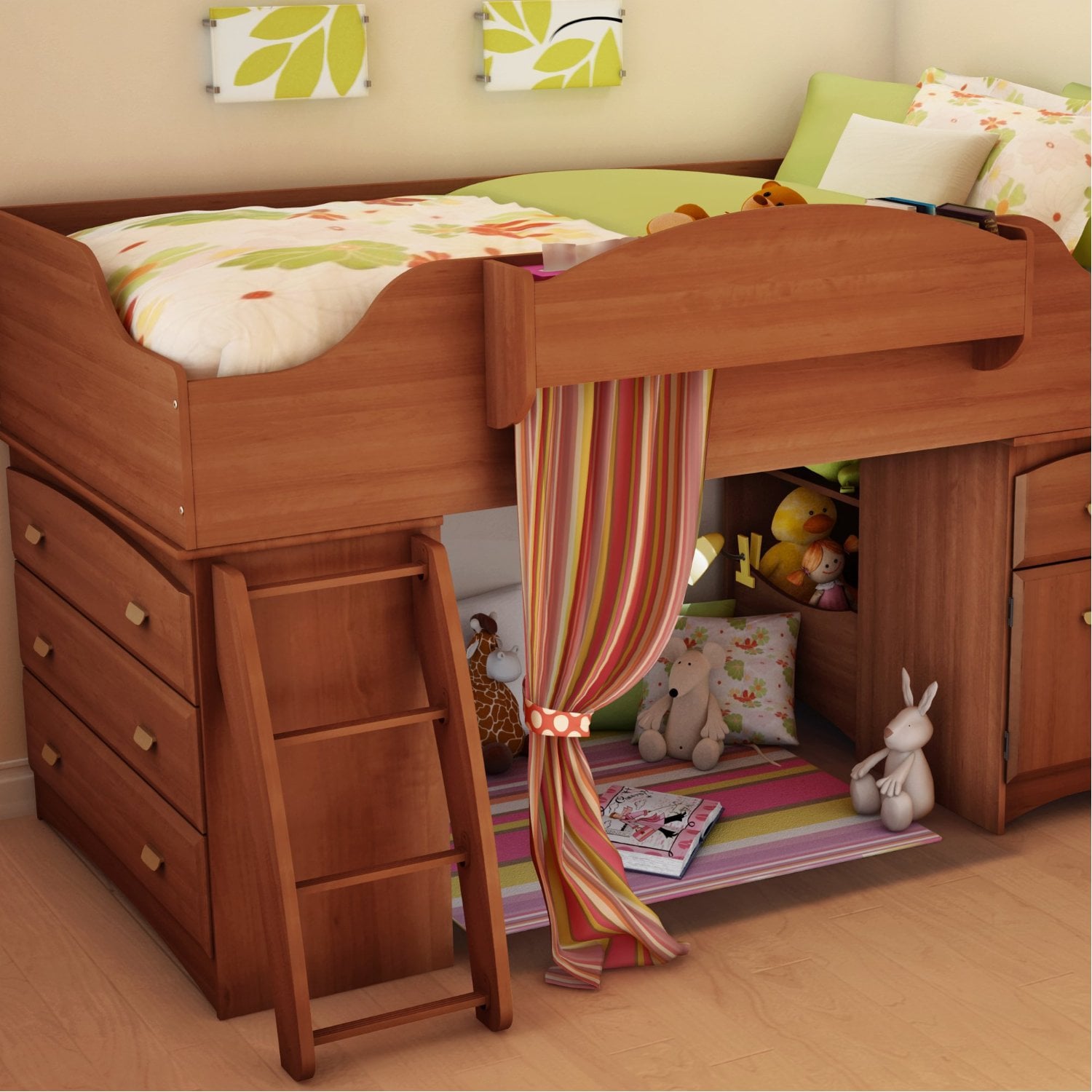 childrens bed with storage underneath