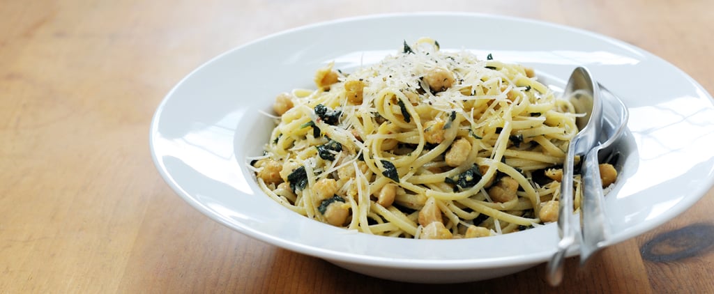 Linguine With Kale and Chickpeas
