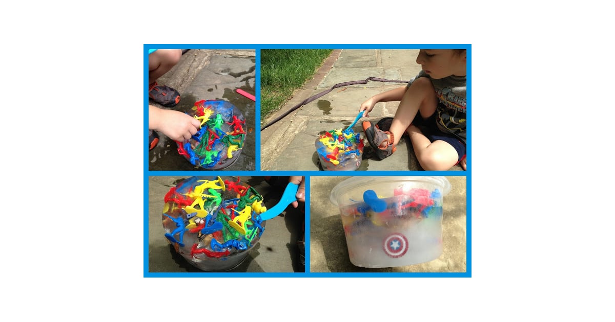 Make an Entire Ice Treasure Chest Backyard Activities to Do and Make