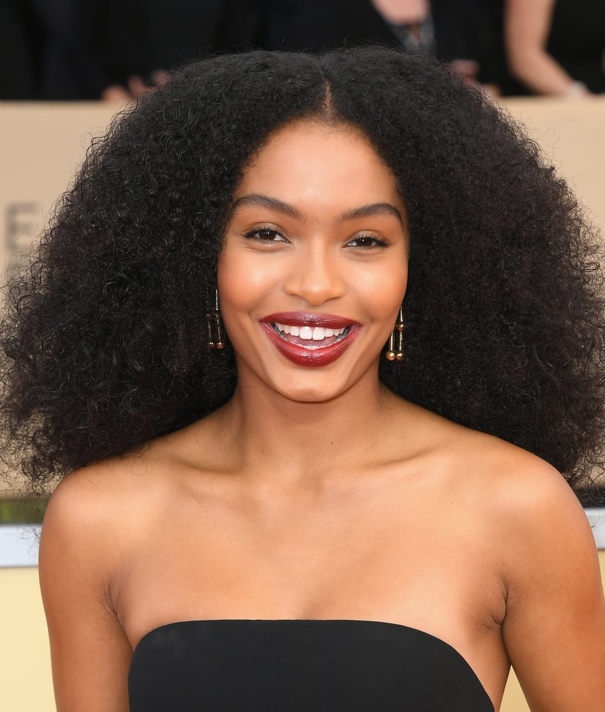 Yara Shahidi at the 2018 SAG Awards | Natural Hair Moments 2018 Red