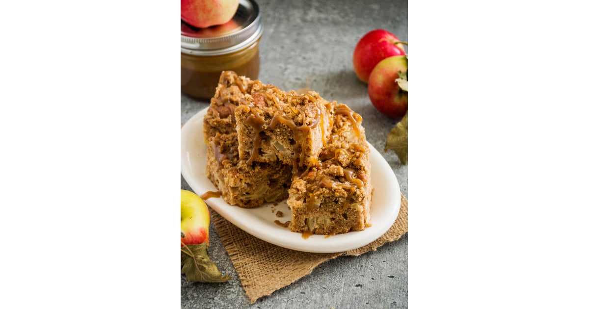 Caramel Apple Pie Spiced Coffee Cake MakeAhead Brunch Recipes