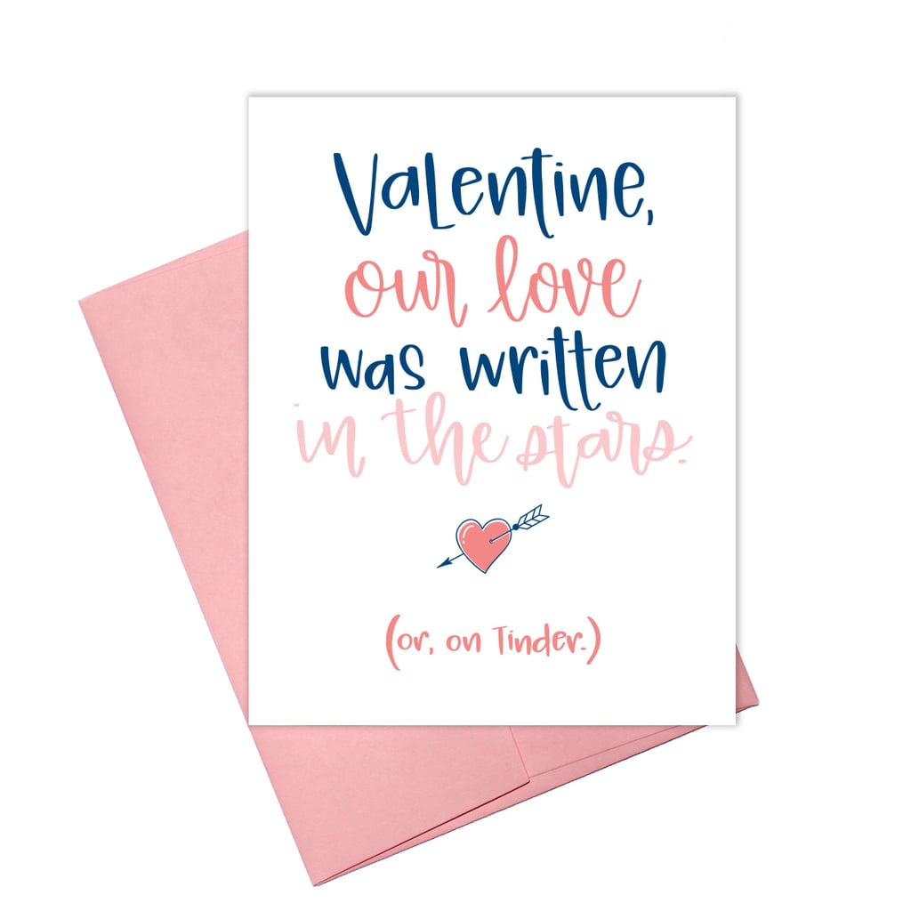 Tinder Card | Funny Valentine's Day Cards | POPSUGAR Love ...