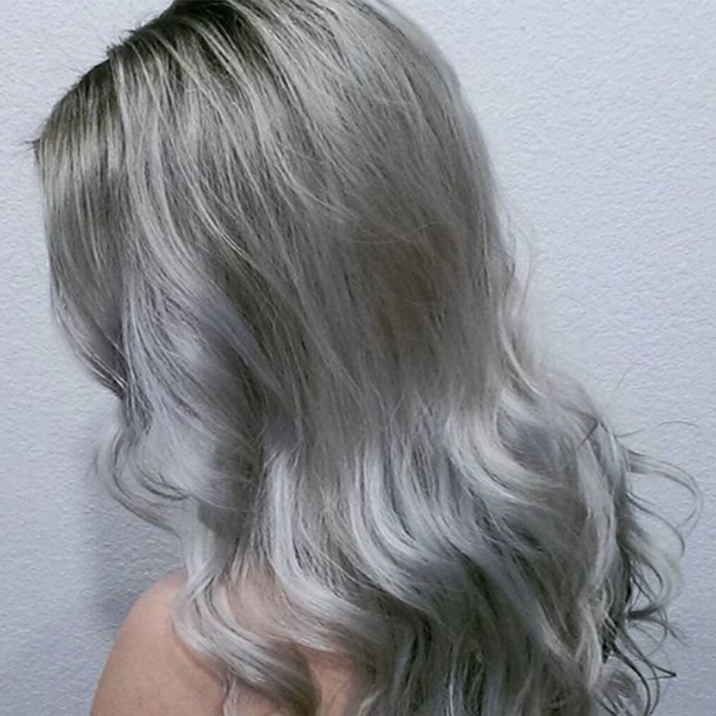 Titanium Hair Color | POPSUGAR Beauty