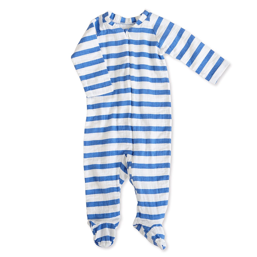 Aden + Anais Ultramarine Blazer Stripe Zipper One-Piece ($30)