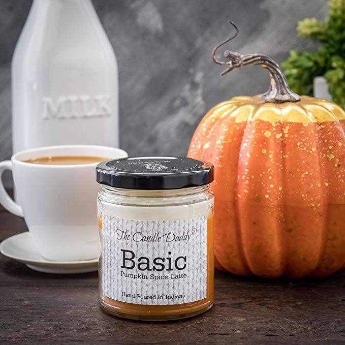 Basic Pumpkin Spice Latte Fall Candle