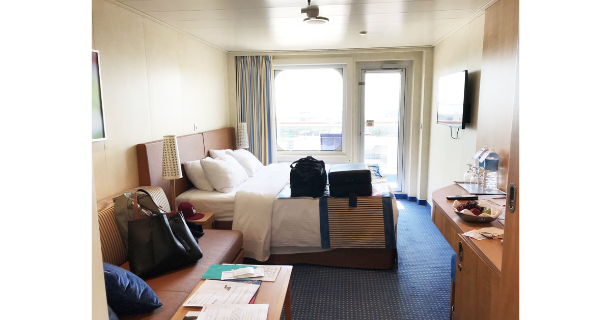 It's much easier to carry on your luggage yourself. Carnival Cruise