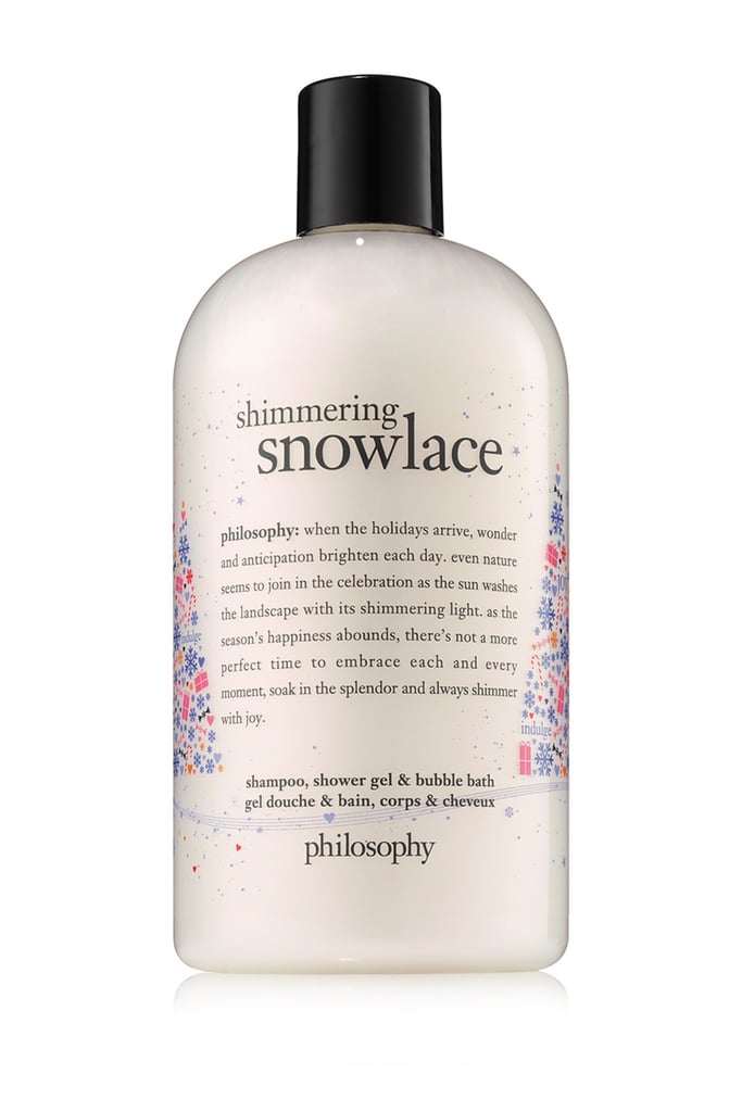 Philosophy Shimmering Snowlace Shampoo, Shower Gel & Bubble V=Bath