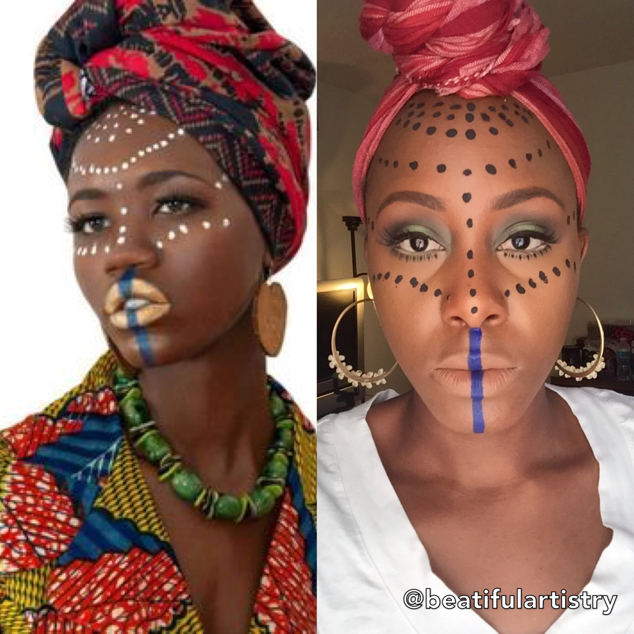 Traditional African Tribal Makeup Ideas 2501