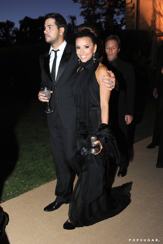 Eva Longoria brought her then-boyfriend, Eduardo Cruz, along for the festivities.