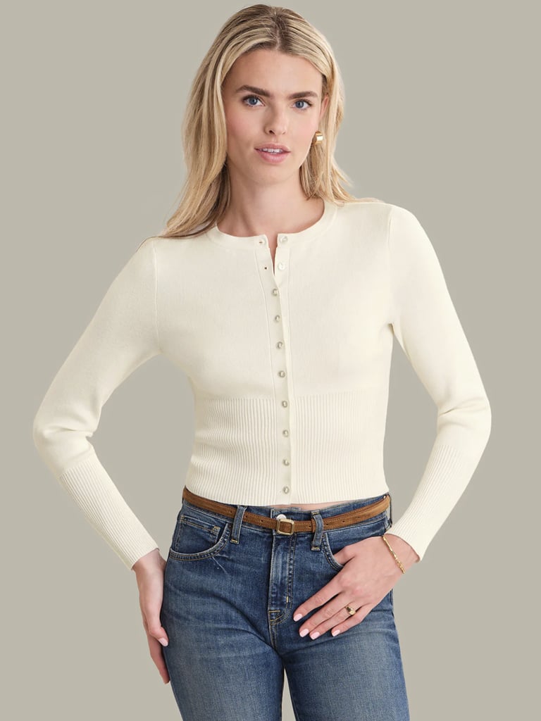 525 America Anne High Waist Rib cardigan