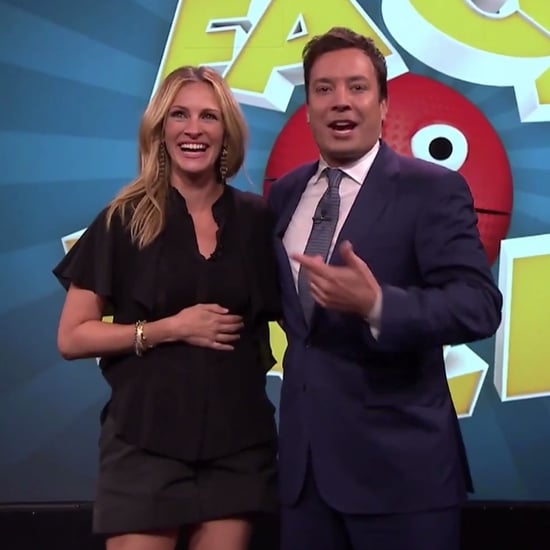 Julia Roberts Plays Face Balls With Jimmy Fallon