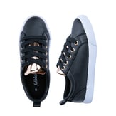 FAUX LEATHER LOW TOP