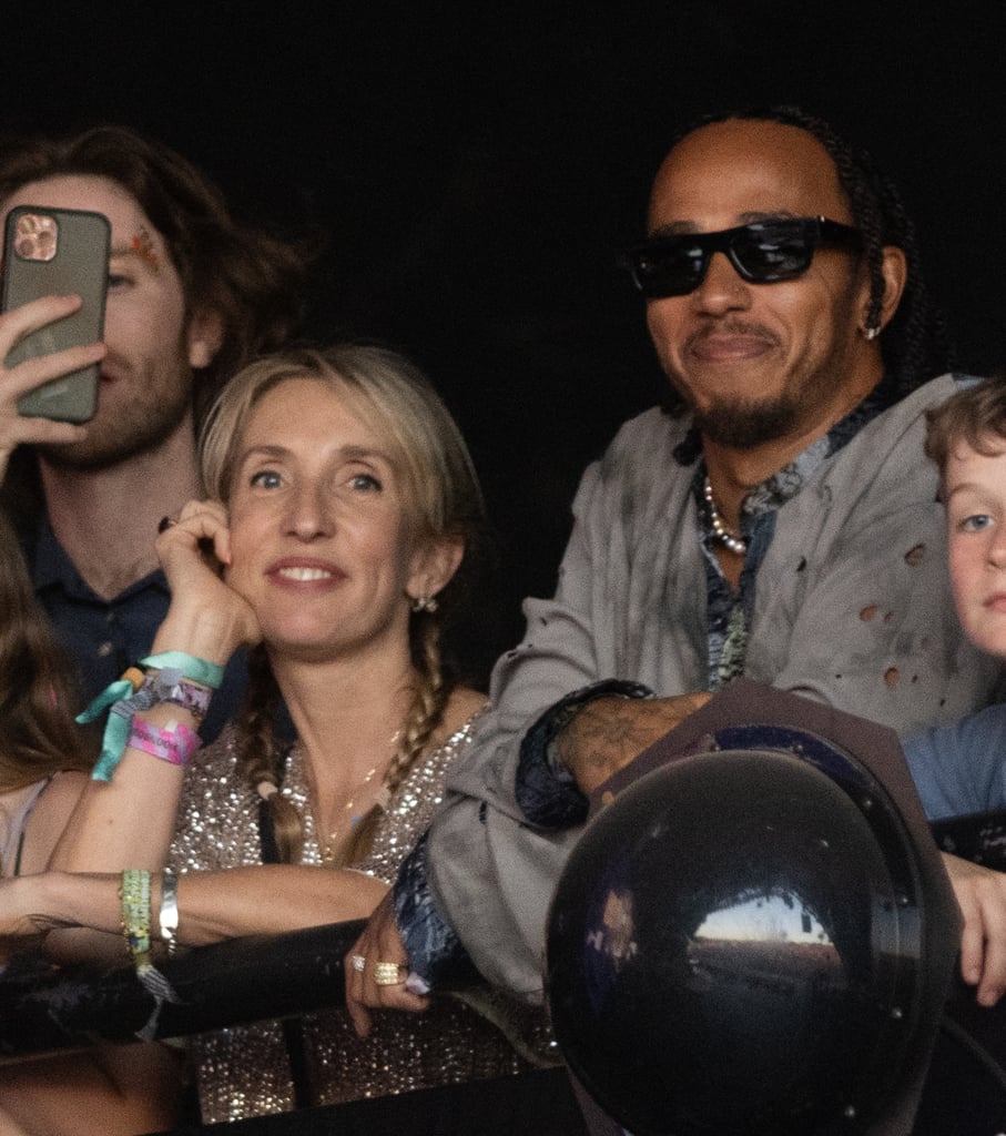 Sam Taylor-Johnson and Lewis Hamilton