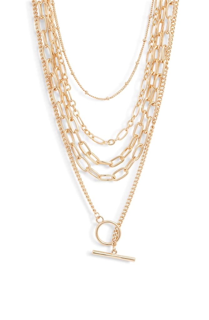 BP. x Claudia Sulewski Layered Chain Necklace