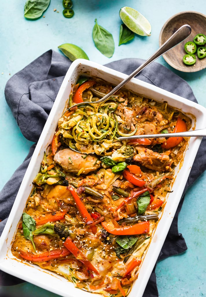 Chicken Zoodle Casserole DairyFree Casseroles POPSUGAR Food Photo 12