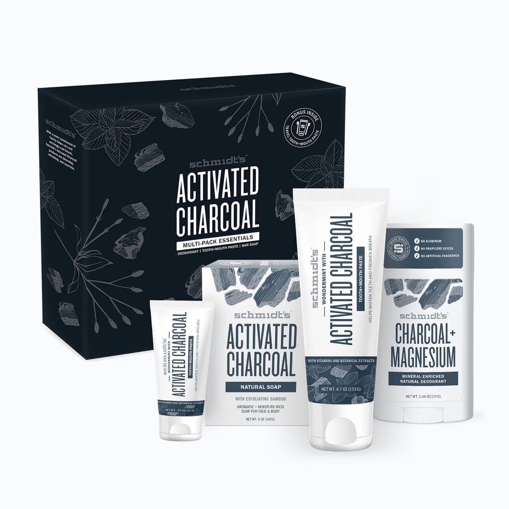 Schmidt's Activated Charcoal Body Care Gift Set