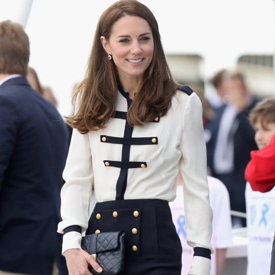 Kate Middleton in Alexander McQueen Military Dress May 2016