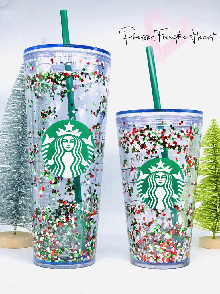 Starbucks Christmas Snowglobe Tumbler Best Christmas Coffee Tumblers