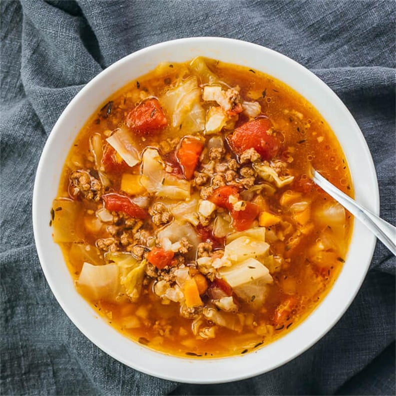 Unstuffed Cabbage Roll Soup