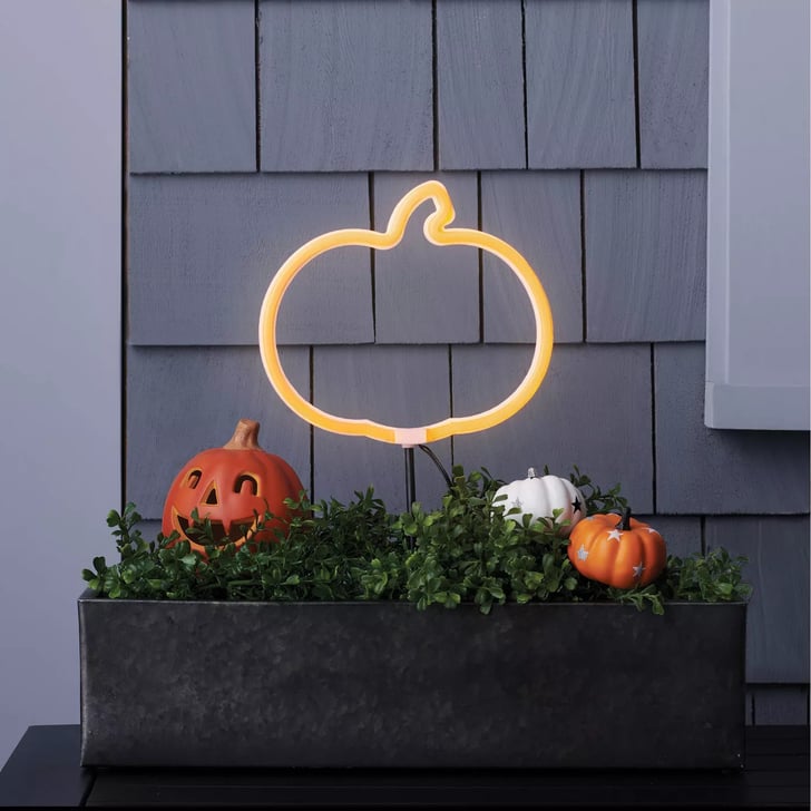 Target Orange Pumpkin Neon Rope LED Battery Operated