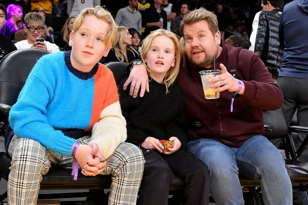 Photos of James Corden With His Kids