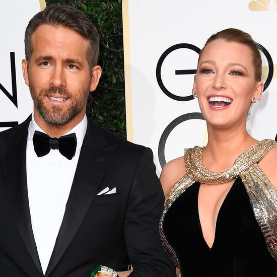 Ryan Reynolds and Blake Lively at the 2017 Golden Globes