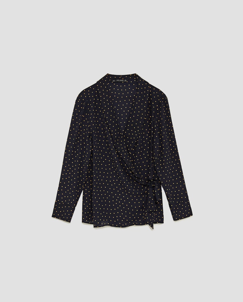 Zara Wrap Blouse