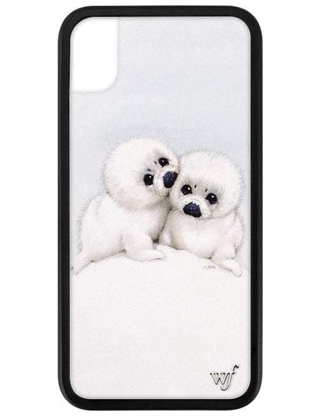 Wildflower Baby Seals iPhone Xr Case