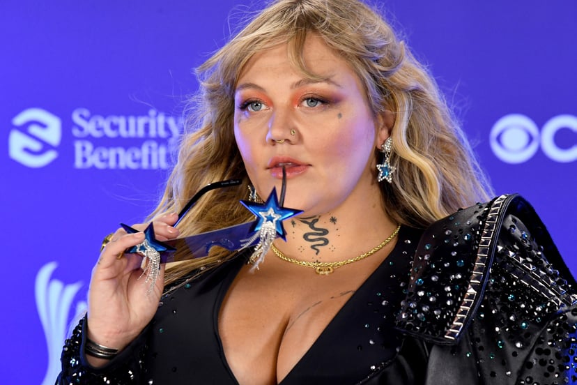 NASHVILLE, TENNESSEE - APRIL 18: In this image released on April 18, Elle King performs at the 56th Academy of Country Music Awards at the Grand Ole Opry on April 18, 2021 in Nashville, Tennessee. (Photo by Kevin Mazur/Getty Images for ACM)