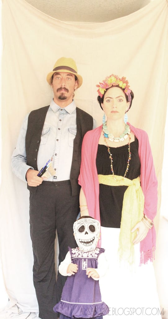 Don't skip snapping a photo with your Diego. The perfect Frida and Diego portrait features a somber facial expression.