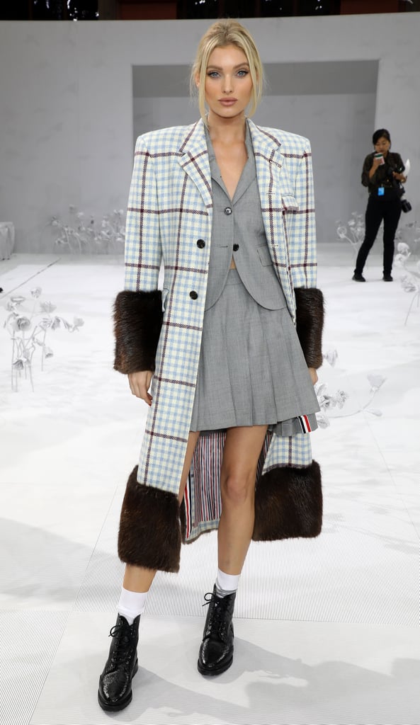 Elsa Hosk at the Thom Browne Paris Fashion Week Show