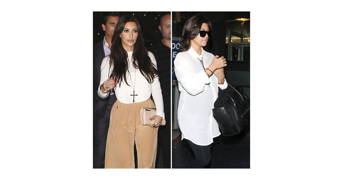 Kim Kardashian Long Cross Necklace POPSUGAR Fashion