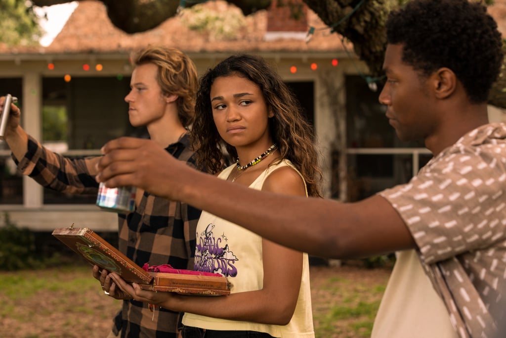 Kiara's "Cosmic Vibrations" Tank Top and Necklaces on Outer Banks Season 2